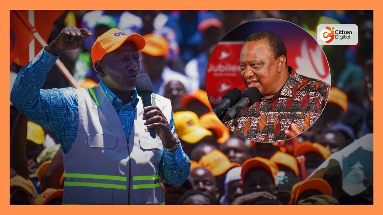 Ruto amshambulia Uhuru kwa kung’ang’ania uongozi wa Jubilee
