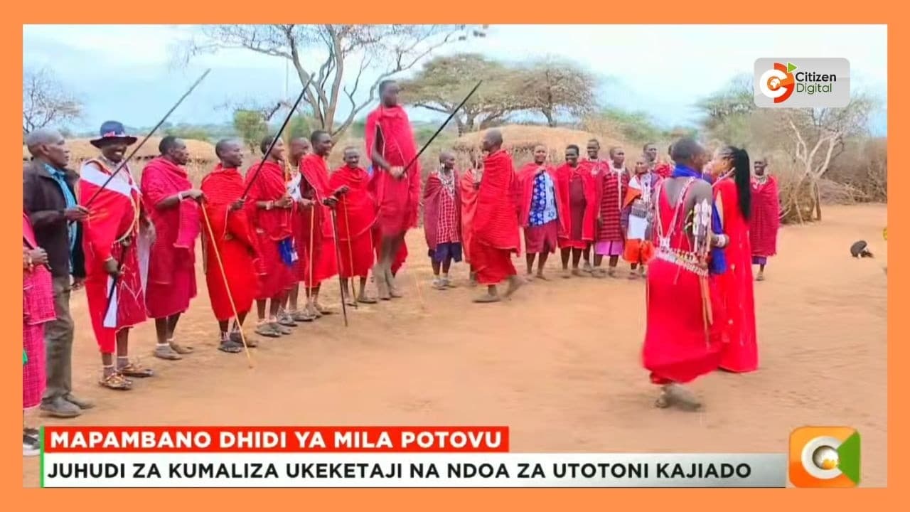 Wazee Kajiado kusini waongoza mapambano dhidi ya mila potovu