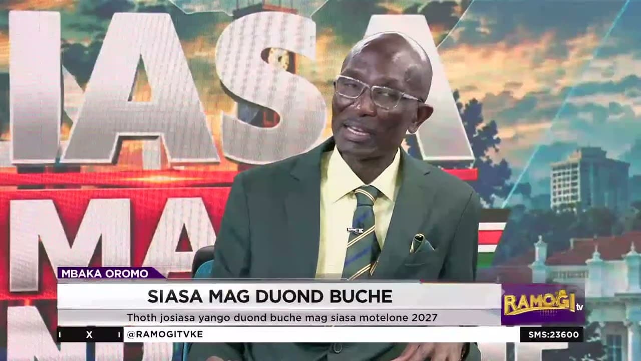 Dr. Abdul Ramadhan: Kweth mar 'opposition' oriwre mana e kalatas; Babu gi Sifuna onego bed kanyakla