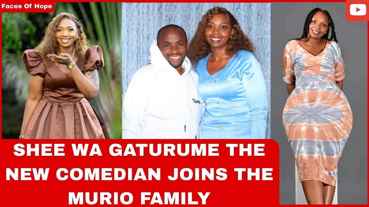 SHEE WA GATURUME THE NEW COMEDIAN JOINS THE MURIO FAMILY