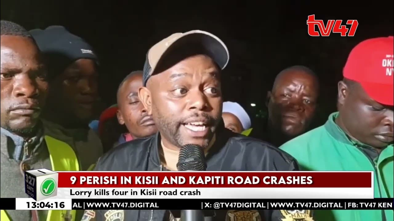 9 killed in separate Kisii and Kapiti plains road crashes, several others injured