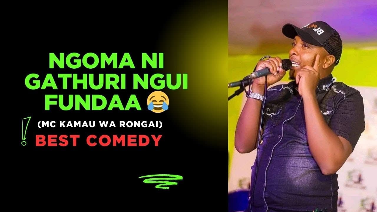 Ngoma ni gathuri Ngui Fundaa 😂😂😂 (MC Kamau Wa Rongai Best Comedy)