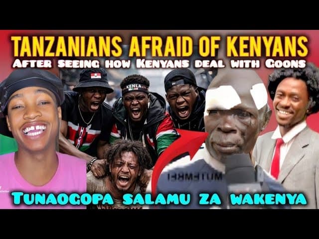 UNBELIEVABLE Tanzanian  SHOCKED Seeing How Kenyans Deal with GOON Who SHOUTED WANTAM in Sifuna Rally
