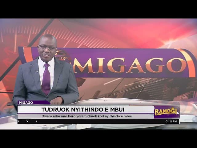 Dwaro nitie mar bero yore tudruok kod nyithindo e mbui | #RamogiTV