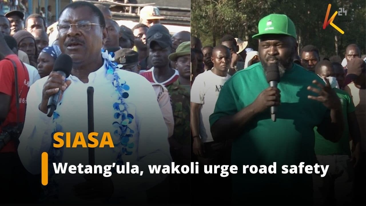 Wetang’ula, wakoli urge road safety