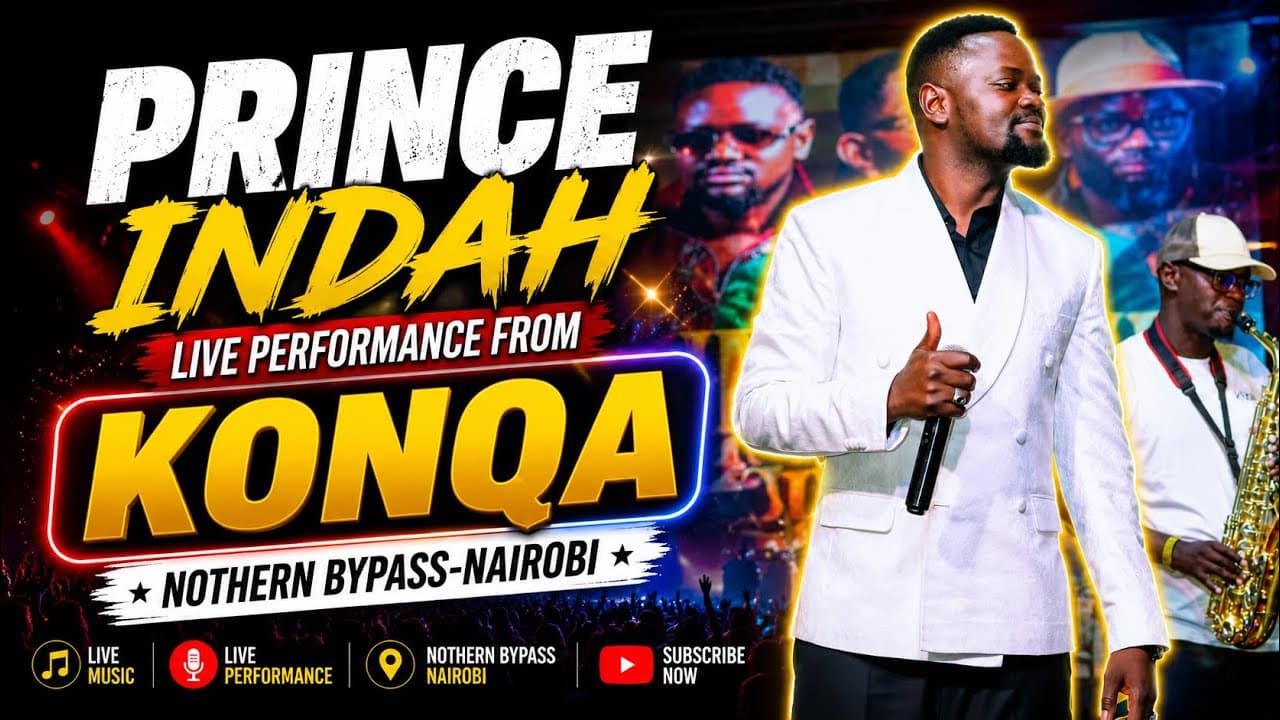 PRINCE INDAH LIVE PERFORMANCE FROM KONQA-NOTHERN BYPASS