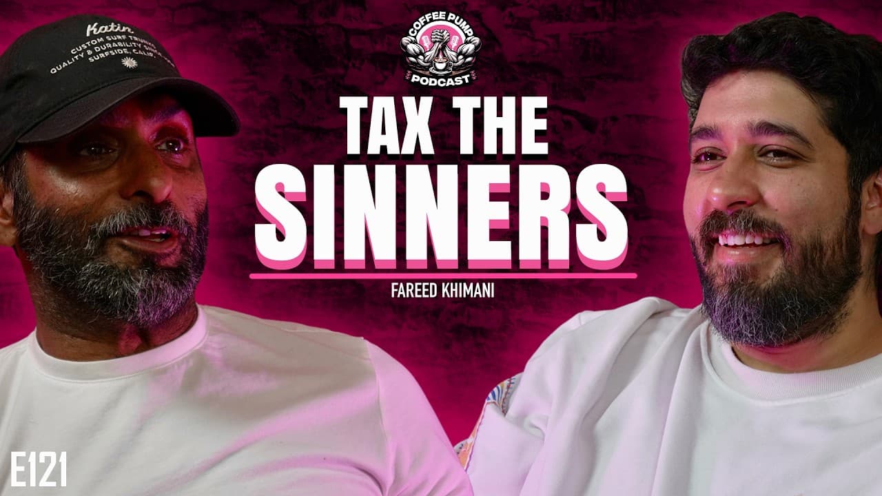 Sin Tax, Poisoned Elephants & Life After Quitting Your Job - Fareed Khimani | Coffee Pump (E121)