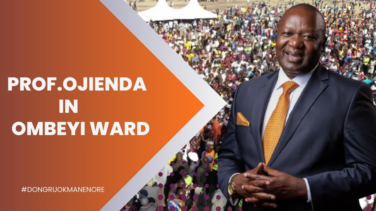 PROF  OJIENDA IN OMBEYI WARD