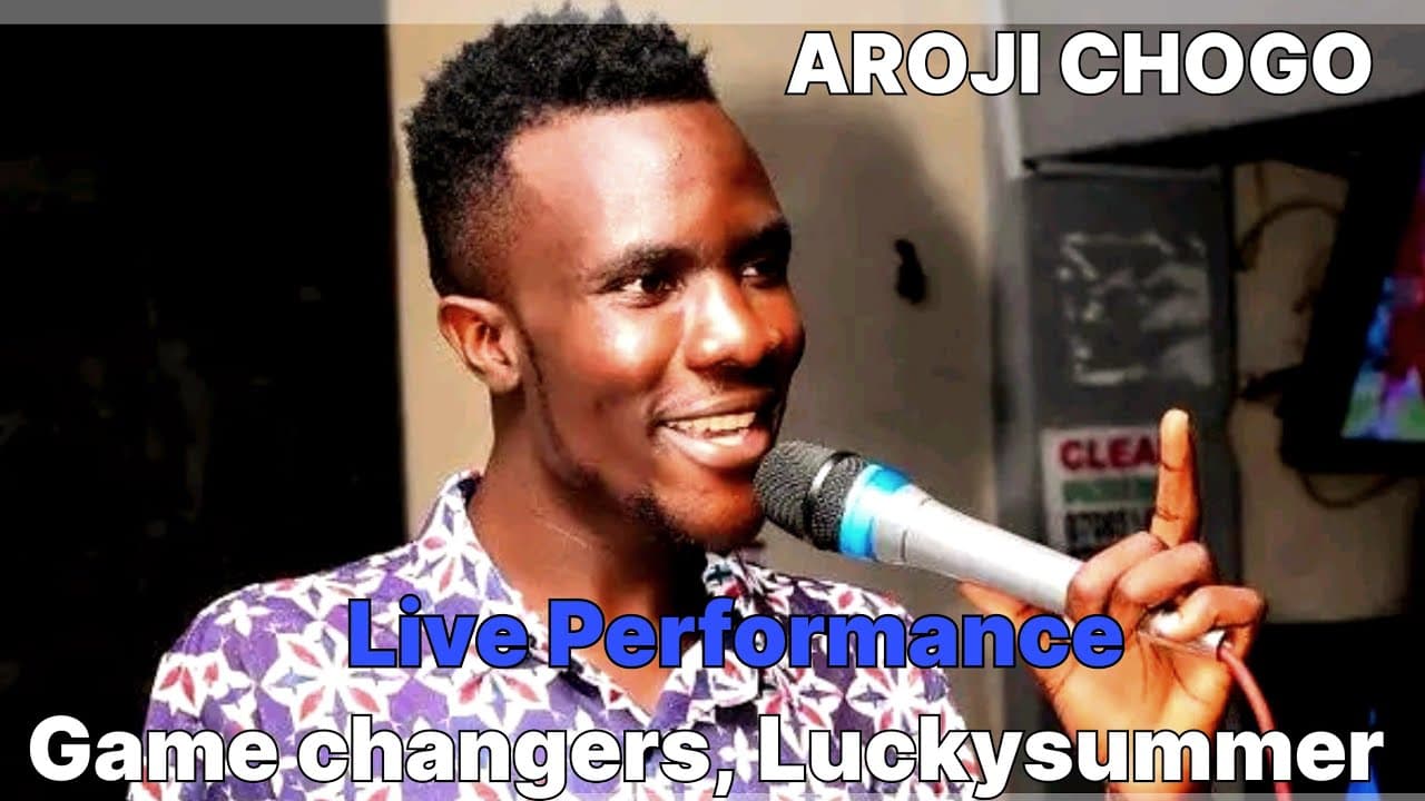 AROJI CHOGO LIVE PERFORMANCE AT GAME CHANGERS, LUCKYSUMMER