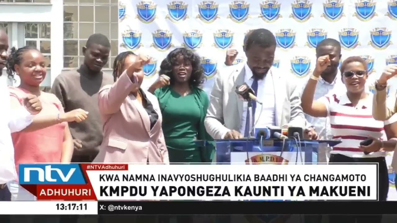 KMPDU wapongeza Makueni kwa namna inavyoshughulikia baadhi ya changamoto