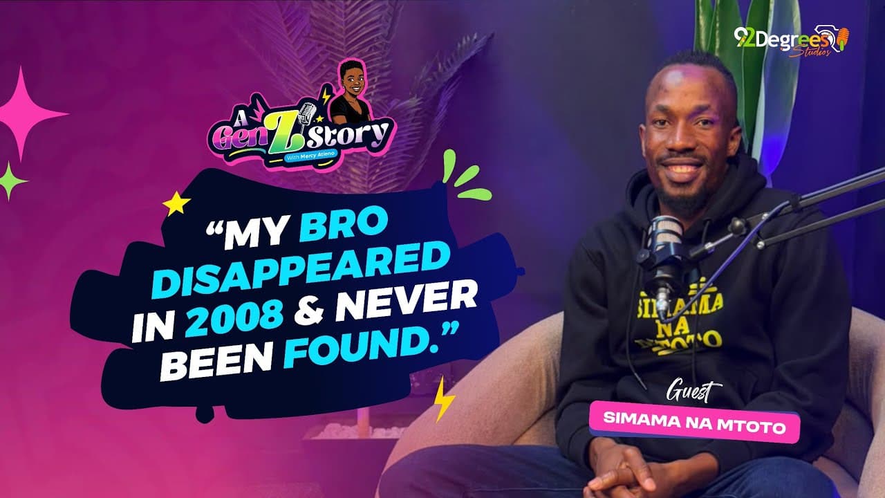 Simama Na Mtoto: My Brother Disappeared in 2008 & Was Never Found | A Gen Z Story with Atieno Mercy