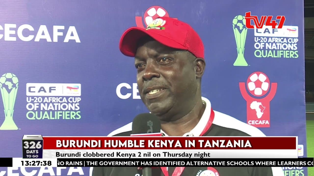 Rising Stars humbled 2-0 by Burundi in CECAFA U20 AFCON clash in Tanzania