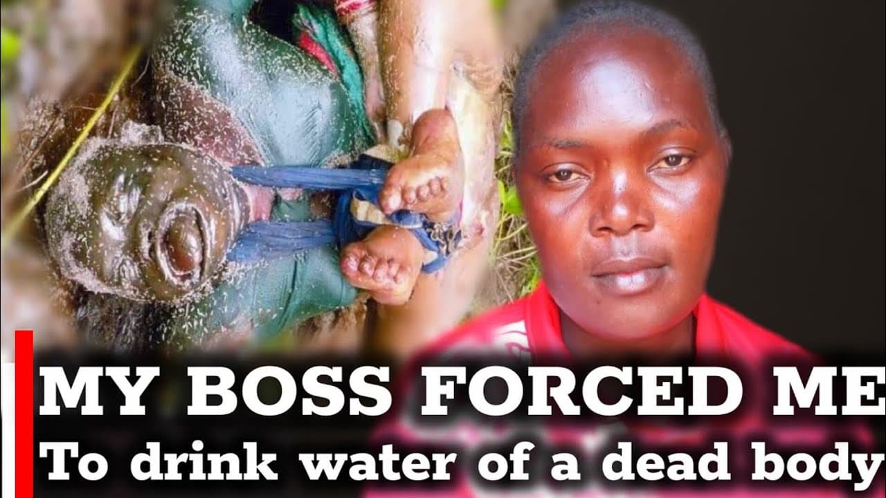 I went through hell In the hands of my boss , washing the dead babies and drinking the water