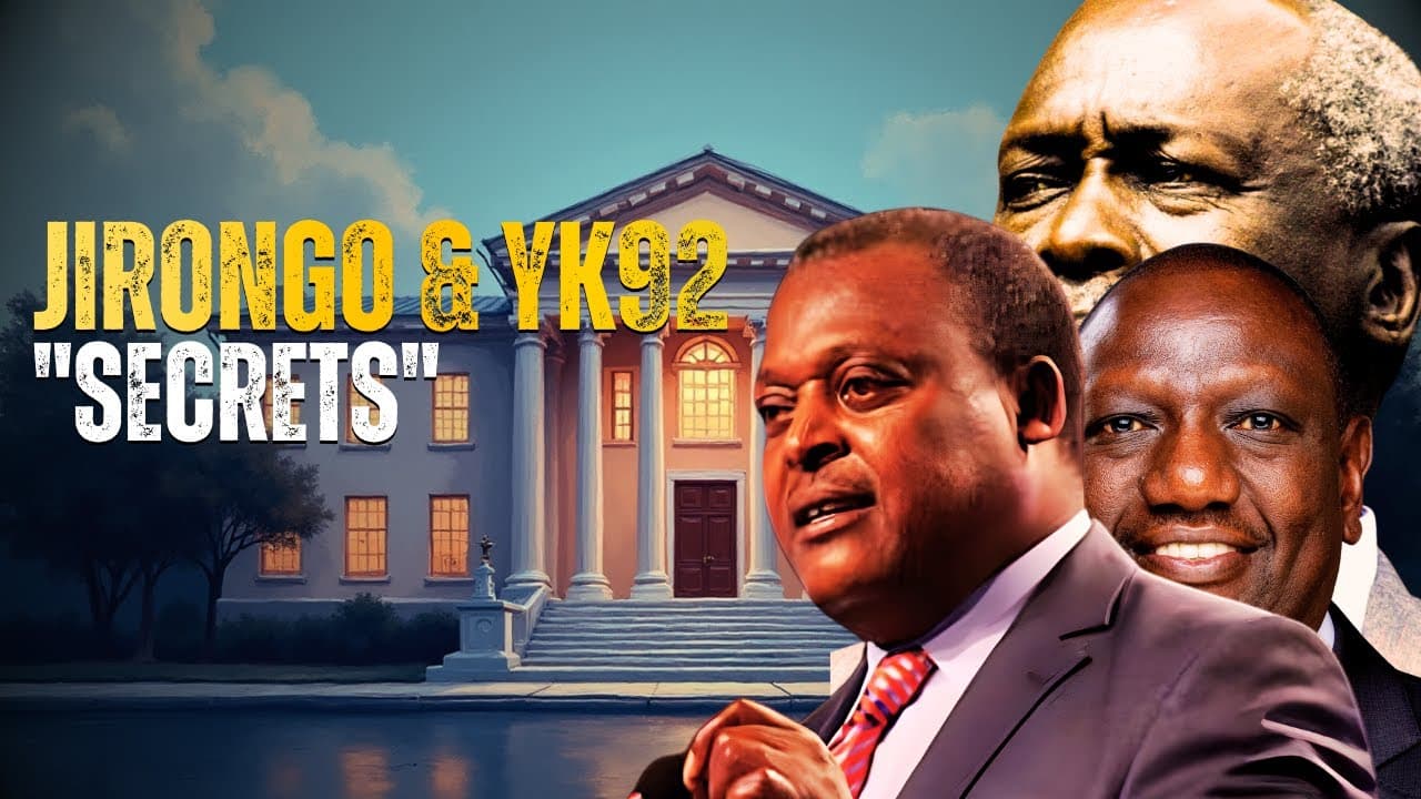 YK 92: Cyrus Jirongo and the Political Machine That Changed Kenya Forever