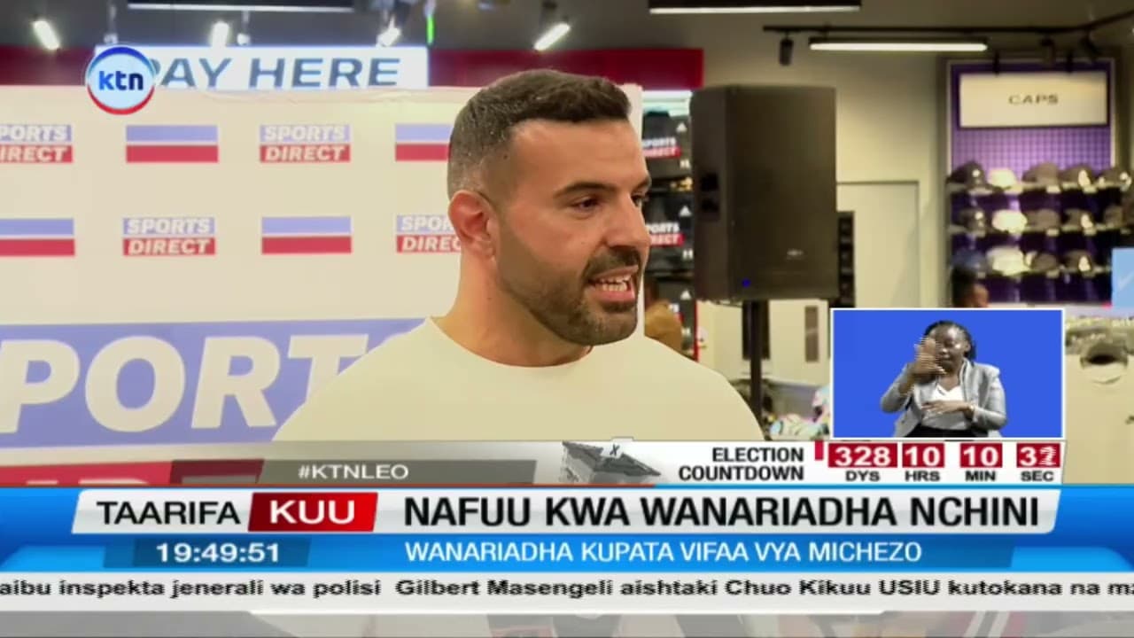 Sports Direct Yatua Kenya, Wanariadha Wapata Vifaa vya Michezo