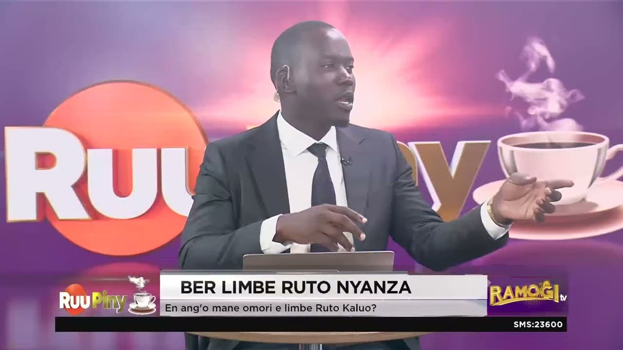 Ben Onyach: Ei limbe Ruto-ni, Ker nedwa mako osiep gi oganda luo kendo ikowa ne telo mabiro