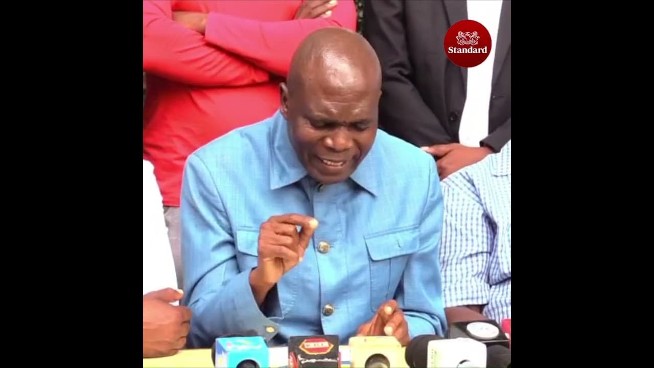 Lugari MP Nabii Nabwera accuses Kakamega Governor Fernandes Barasa of orchestrating attack on MCAs o