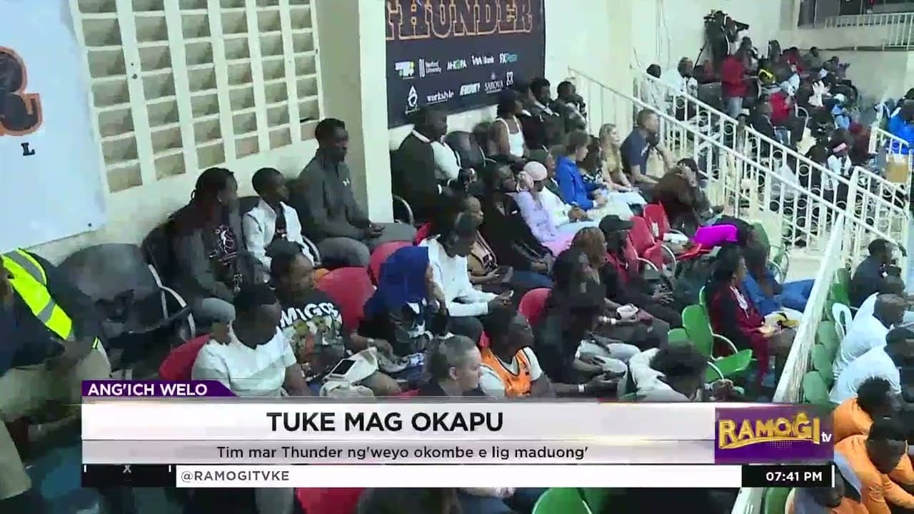 Tim mar Thunder ng'weyo okombe gi lig maduong' e tuke okapu| #RamogiTV