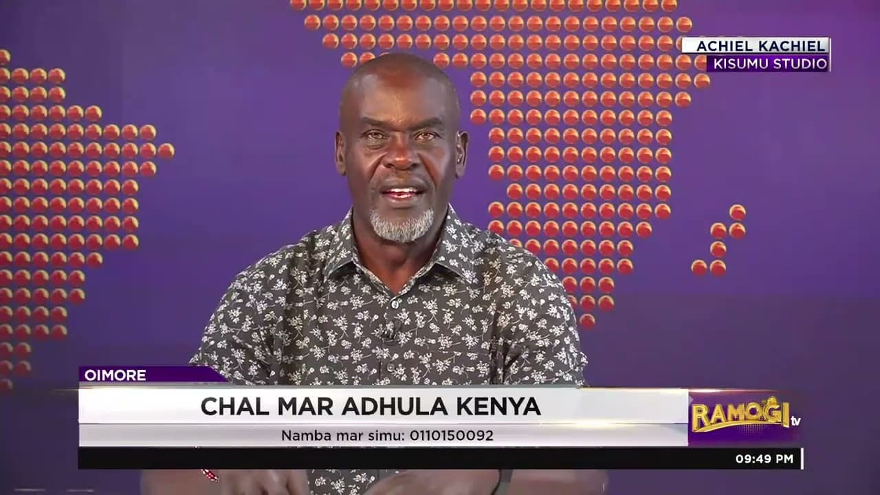 Lordvic Aduda: Ka pes jotugo onge onego bedni joma tayogi ong'eyo chon; osechikgi moromo