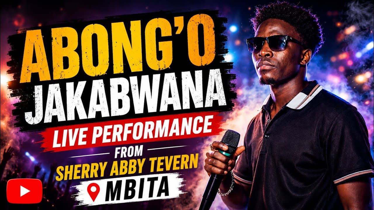 ABONG'O JAKABWANA PERFORMING LIVE AT SHERRY ABBY TEVERN,MBITA