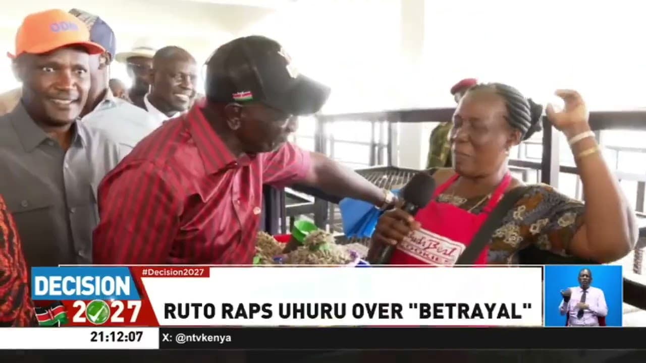 President Ruto renews criticism of Uhuru, accuses him of betraying their political pact