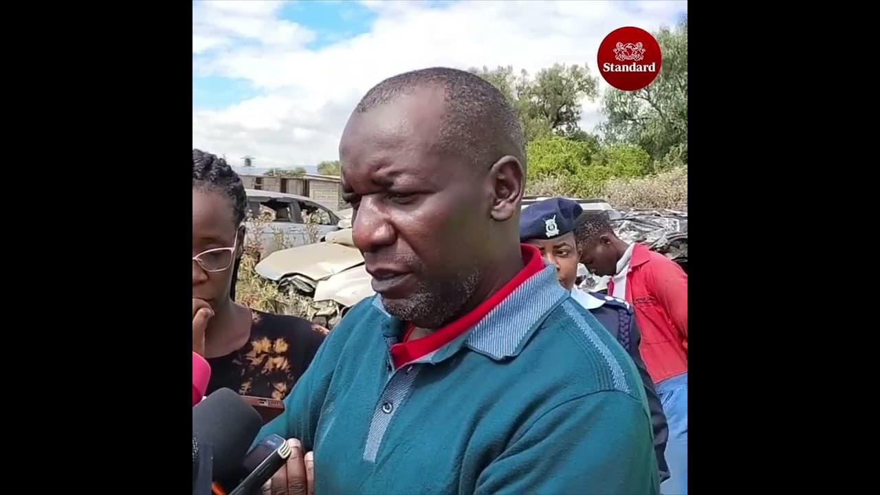 James Wegesah speaks after losing five family members in tragic Kikopey road crash