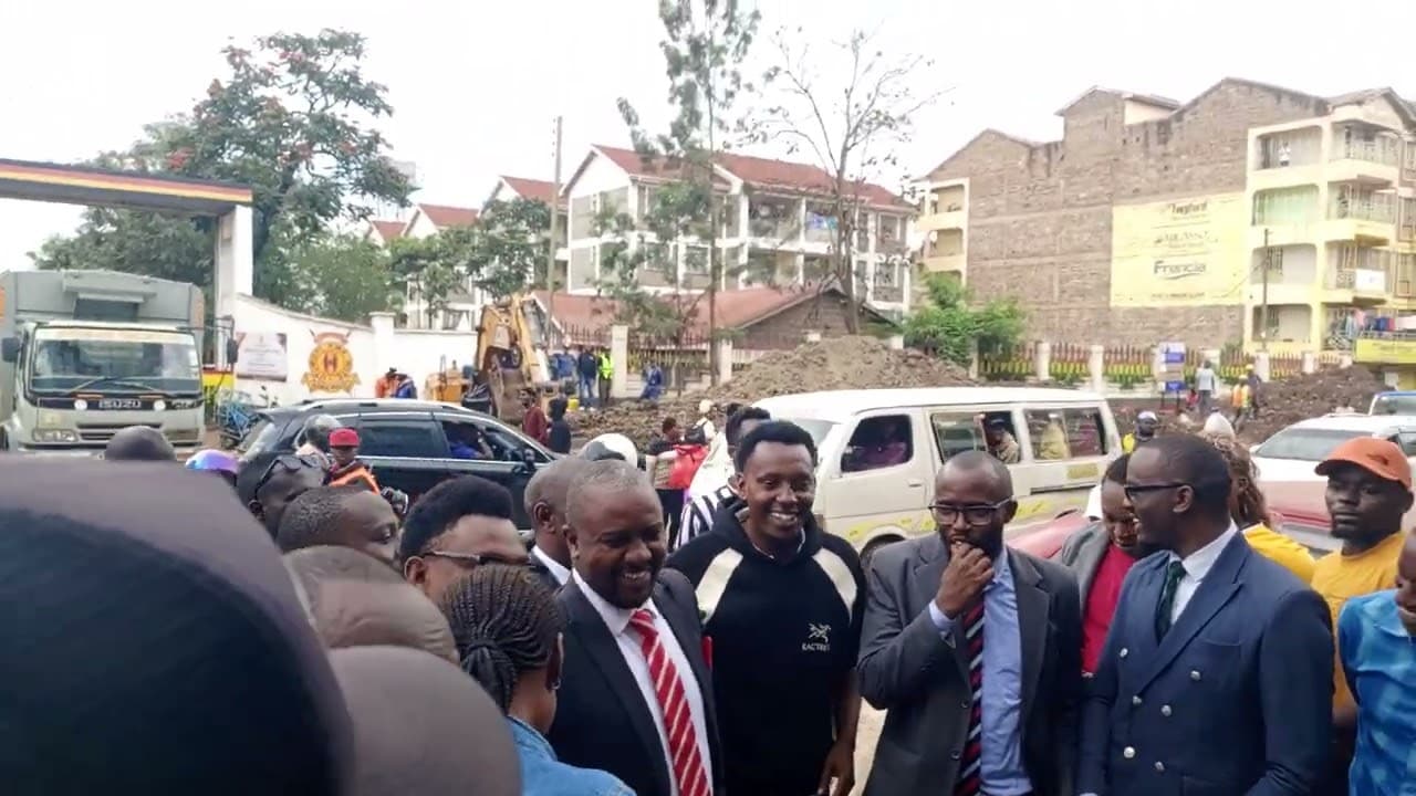 CHUMA MOTO WALKS FREELY AFTER SPENDING THE NIGHT IN KASARANI POLICE STATION