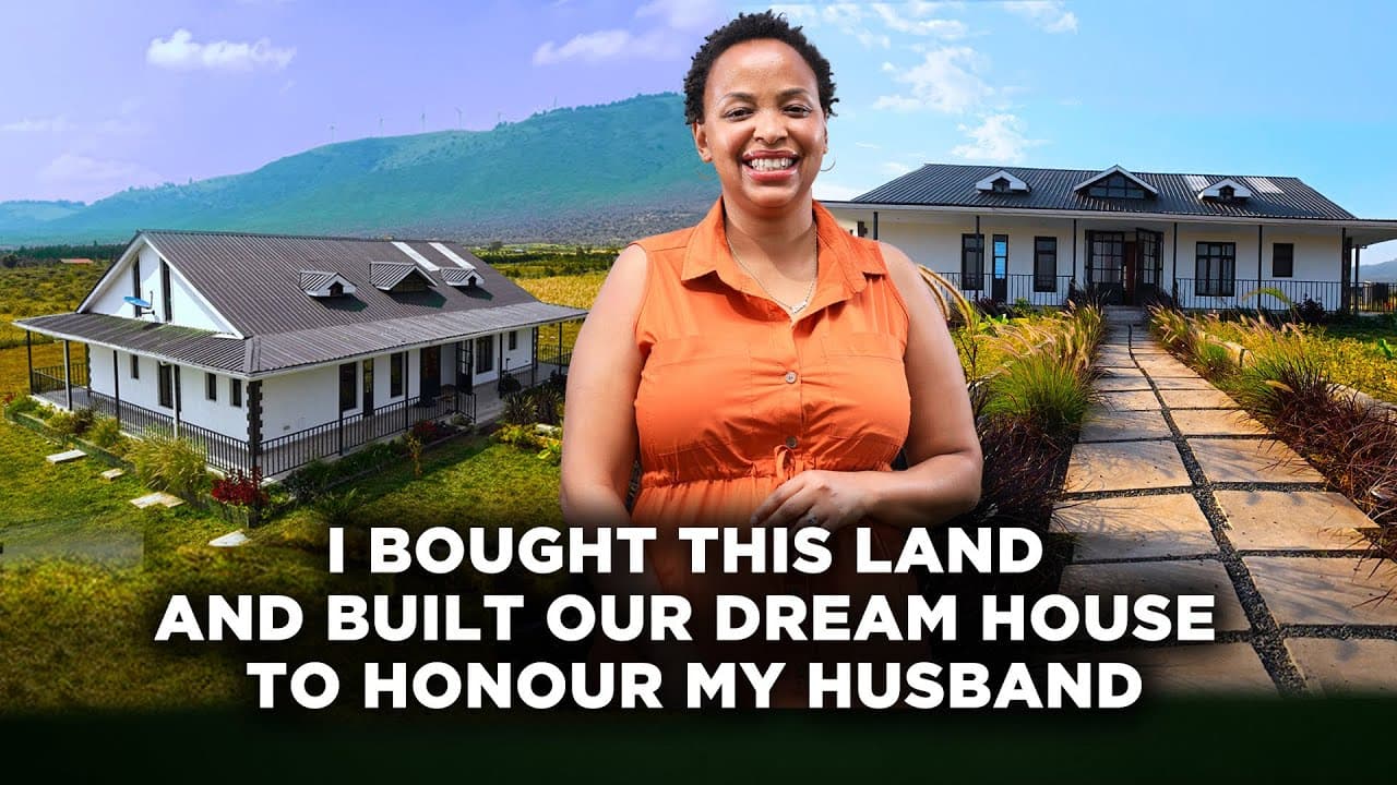 After Losing Her Husband,She Built This Beautiful Place in the Village &Fulfilled Her Promise To Him