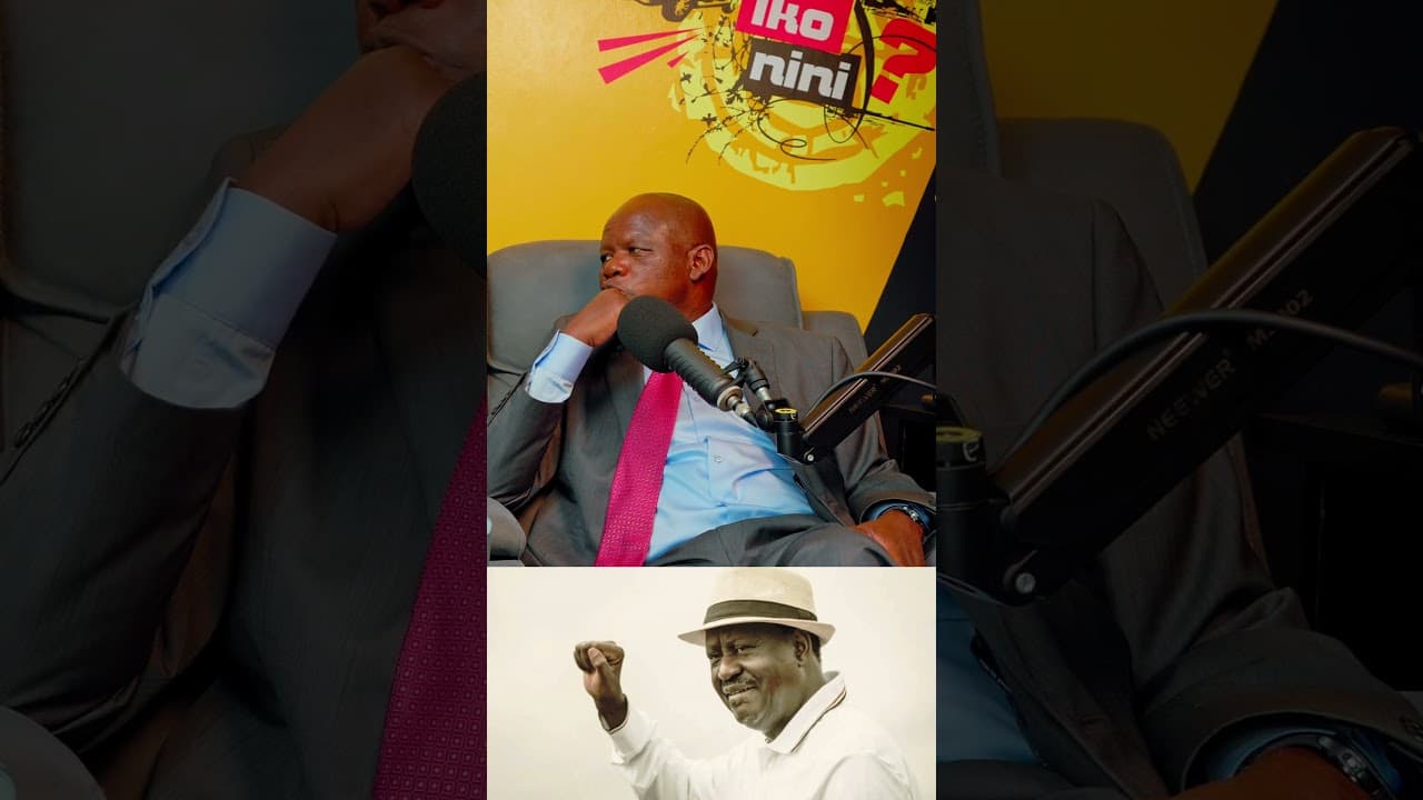 RAILA WAS A COWARD - ODOYO OWIDI