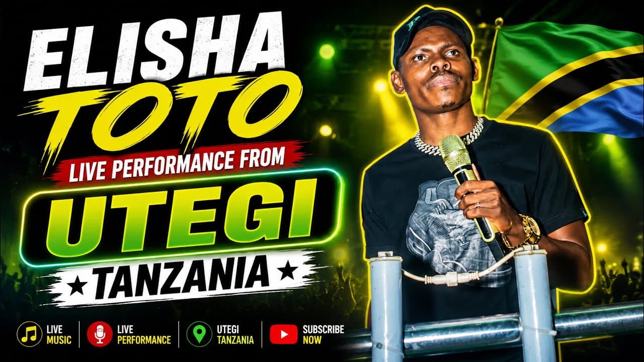 ELISHA TOTO LIVE PERFORMANCE FROM UTEGI, TANZANIA