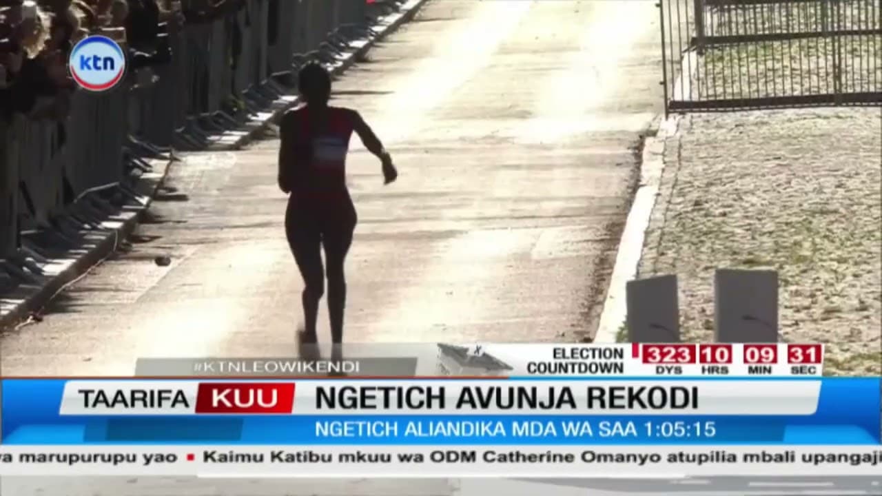 Agnes Ngetich Aweka Rekodi Mpya ya Dunia ya Nusu Marathoni Copenhagen