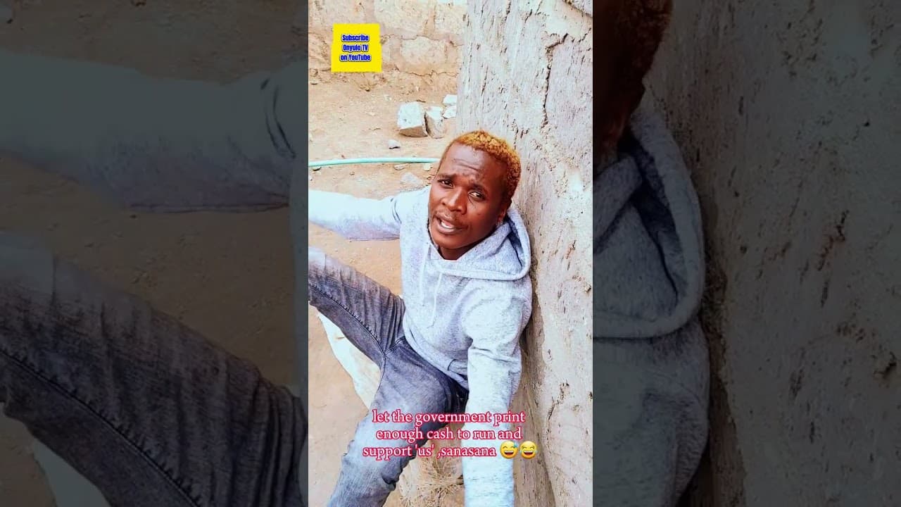ONYULO SHORT SERIES EPISODE 12: "Sirikal tero pesa kure mapod gikawe mana loan yawaa " 😂😂