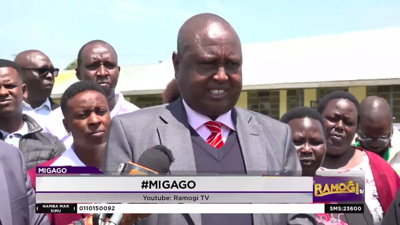 Jogo ma nigi ng'ol e kaonti ma Nyamira ywago thuolo mar laro kombe mag telo