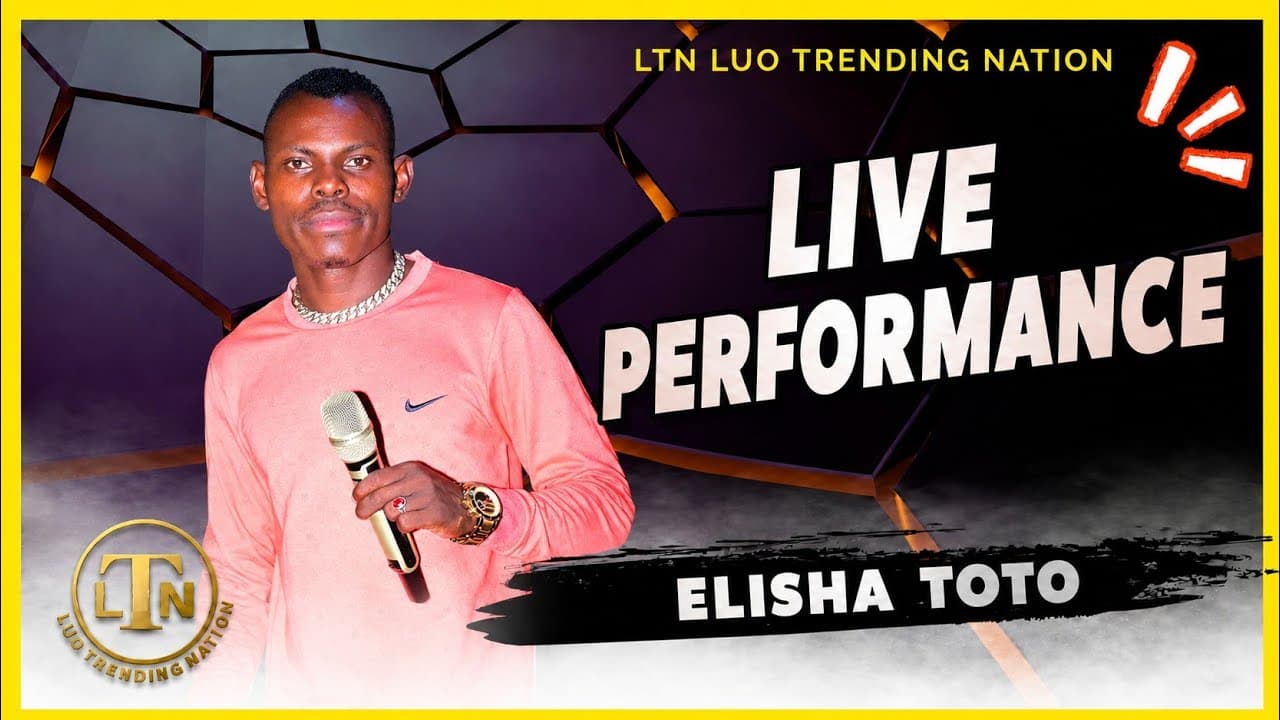 ELISHA TOTO LIVE PERFORMANCE