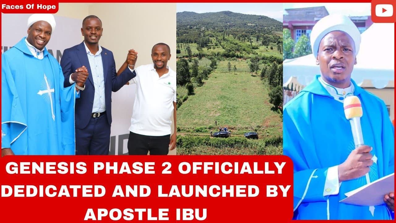 GENESIS PHASE 2 OFFICIALLY DEDICATED AND LAUNCHED BY APOSTLE IBU