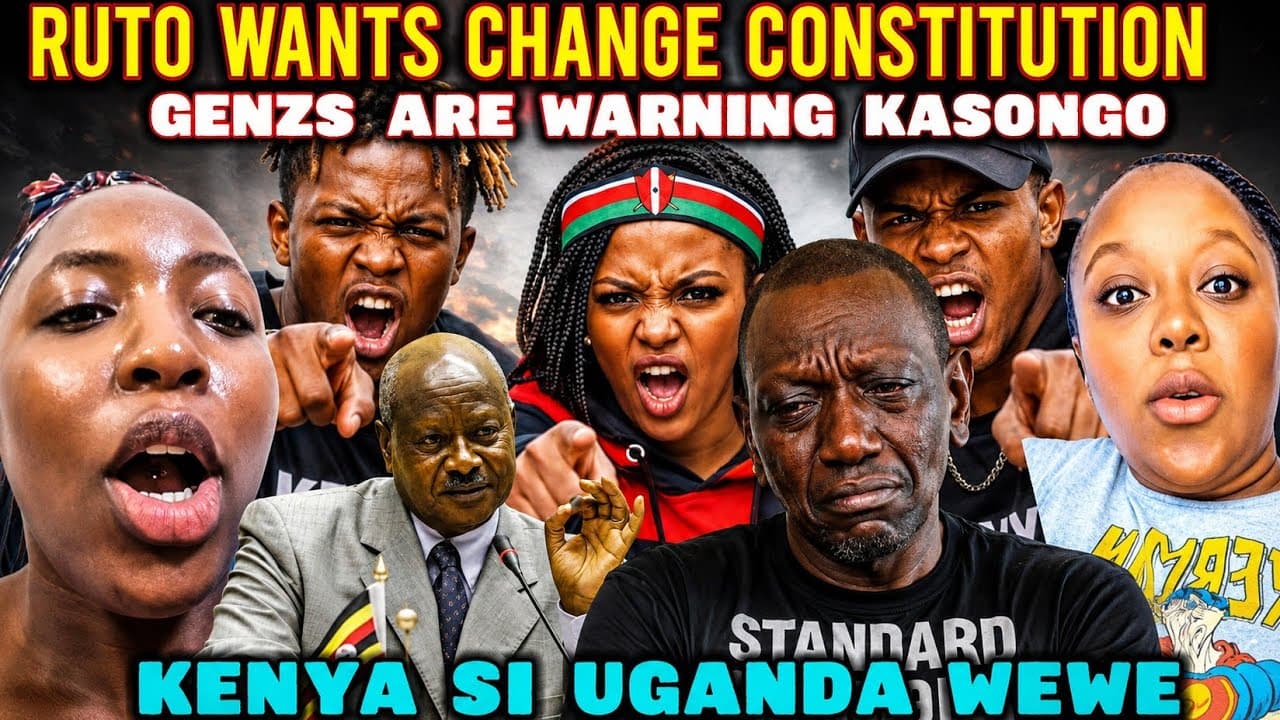 UNBELIEVABLE Angry Kenyan Genzs are WARNING Ruto Against Trying to CHANGE the CONSTITUTION