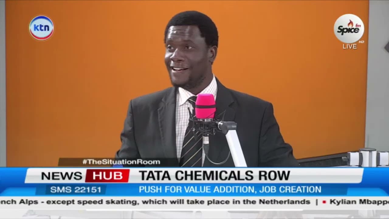 Odhiambo Ramogi: Someone is trying to bully Tata Chemicals into giving up its shareholding