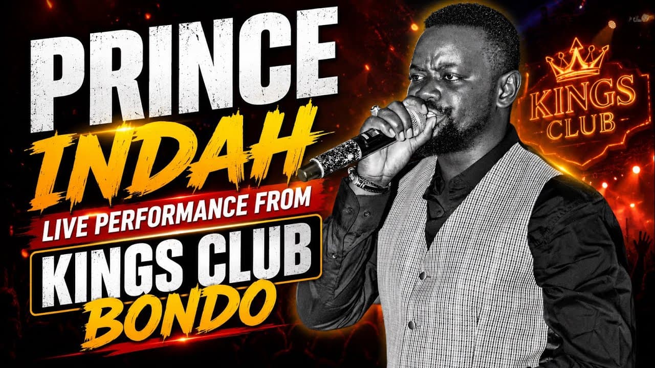 PRINCE INDAH LIVE PERFORMANCE FROM KINGS CLUB BONDO
