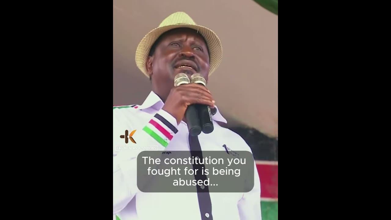 RAILA ODINGA, the political enigma | Kenya’s Prime Minister between 2008 and 2013 #documentary