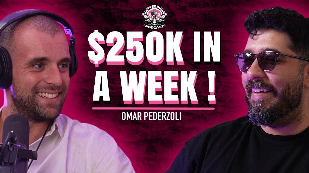 Running Marathons, Crypto & Kenyan Internet - Omar Pederzoli | Coffee Pump (E099)