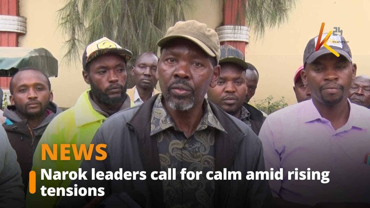 Narok leaders call for calm amid rising tensions