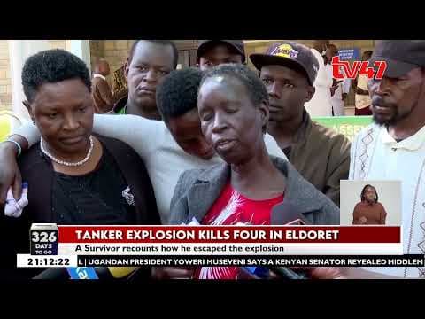 Families of the victims arrive at Moi Hospital seeking loved ones after Eldoret tanker explosion