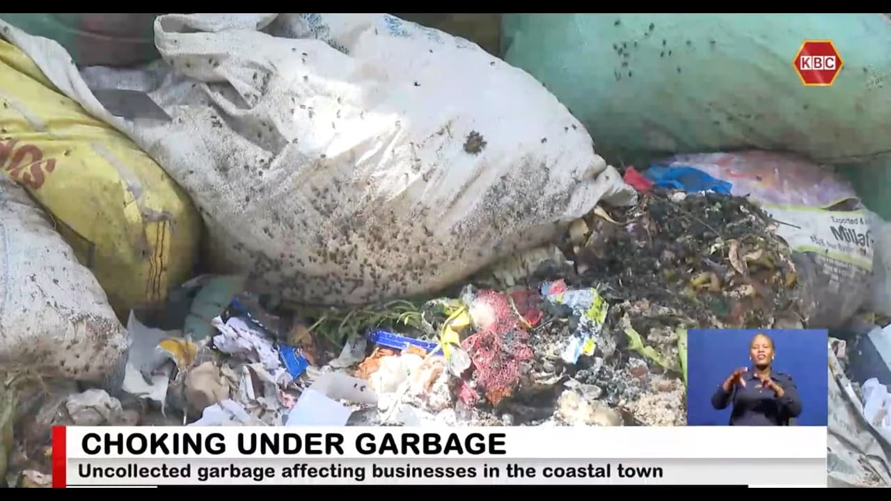 Mombasa residents raise alarm over poor garbage management