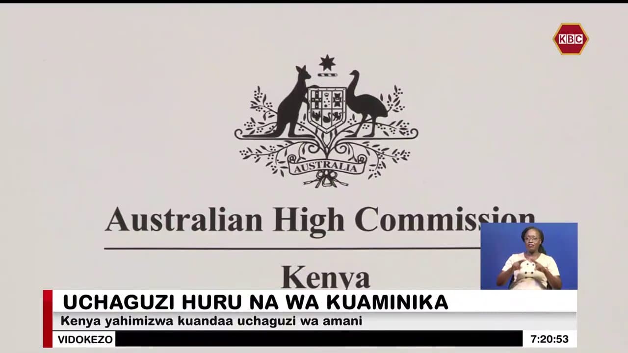 Naibu balozi Andrew Barnes aelezea imani kuwa Kenya itaandaa uchaguzi wa amani