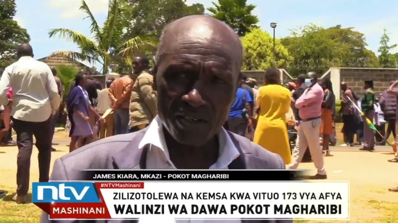 Wakazi wa Pokot Magharibi waapa kulinda dawa zilizosambazwa katika vituo vya afya