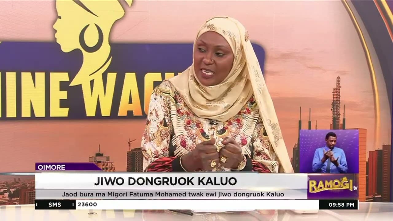 Fatuma Mohammed: Jo-Linda Mwananchi rikni, ok gipuonjre kendo gin kod dwaro maduong', gino makethogi