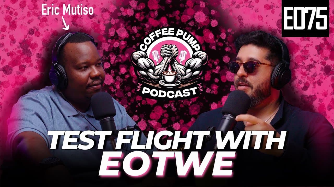 Aviation 101, Free Masons & The Black Eye Club  - Eric Mutiso | Coffee Pump (E075)