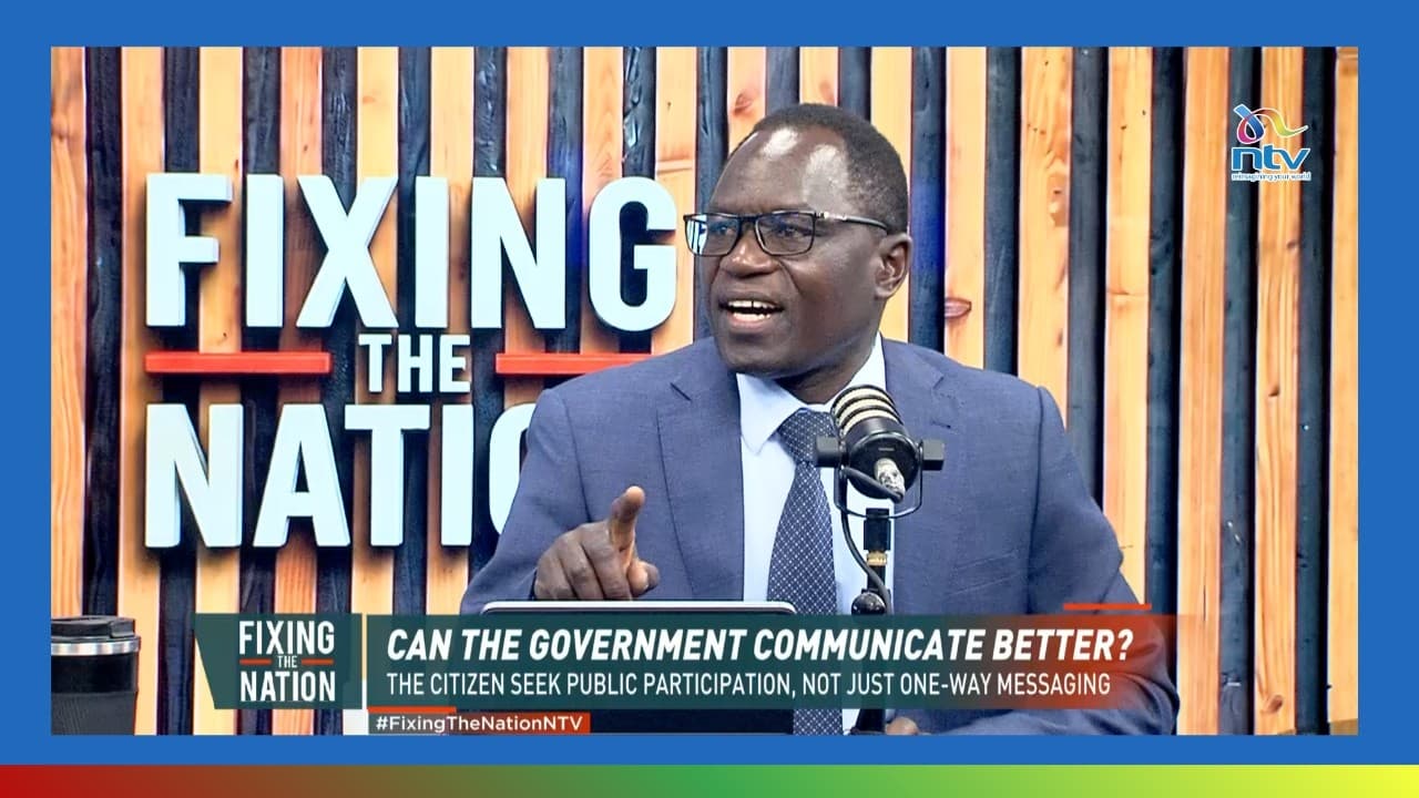 Expect Govt To Communicate Better | PS Stephen Isaboke