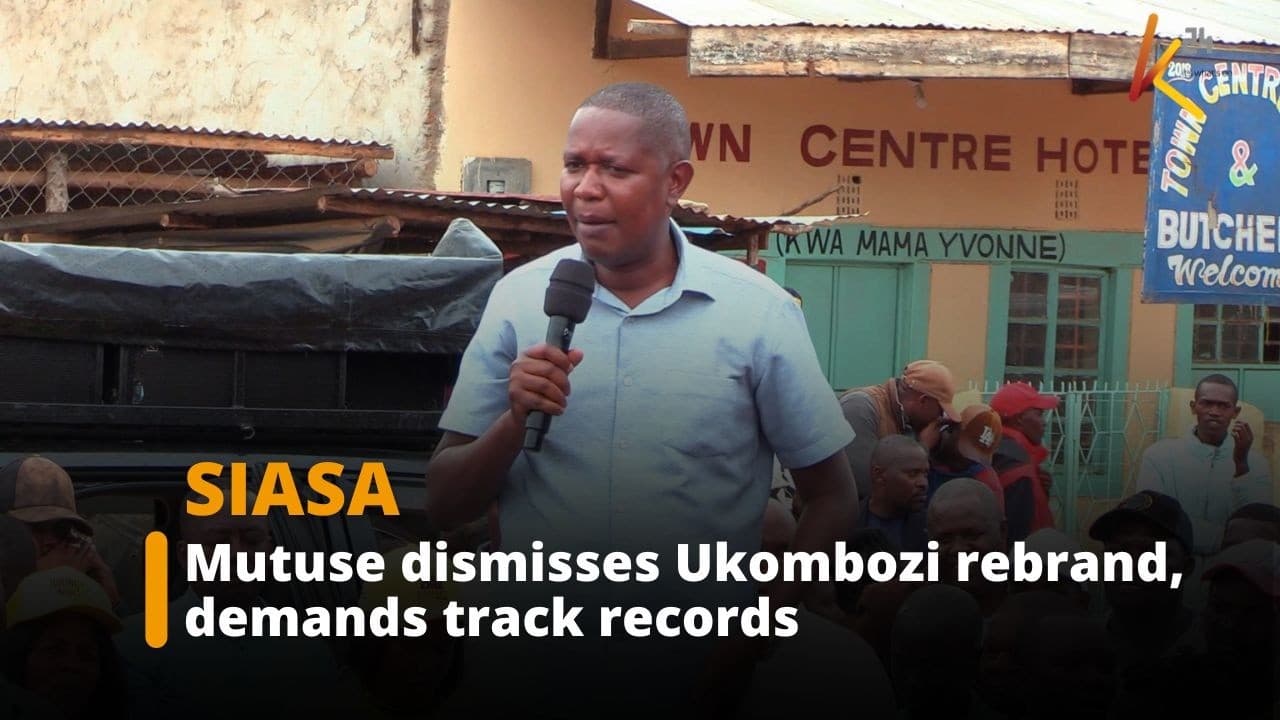 Mutuse dismisses Ukombozi rebrand, demands track records