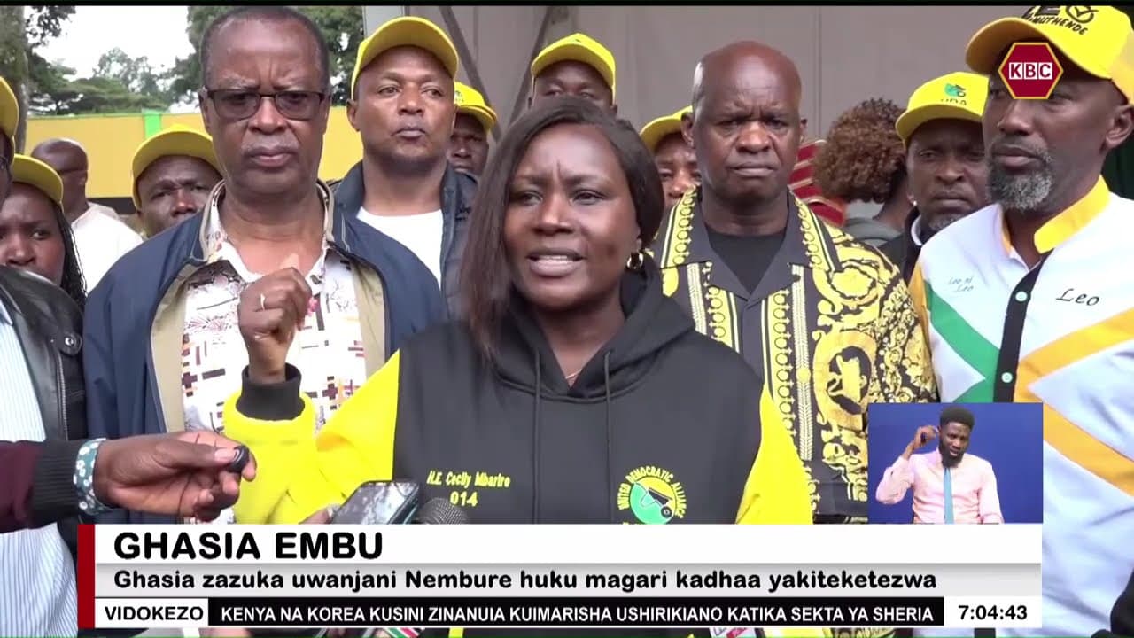 Magari kadhaa yateketezwa, watu wawili wahofiwa kufariki kufuatia ghasia wakati wa mkutano Embu
